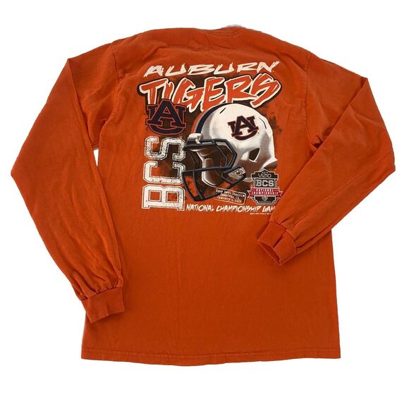 Auburn Tigers 2014 BCS National Championship Game NCAA Football Mens Tee Small - Picture 2 of 8